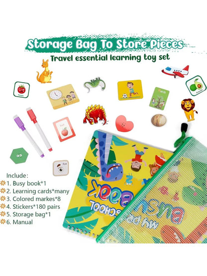 Montessori Learning Busy Book for Kids
