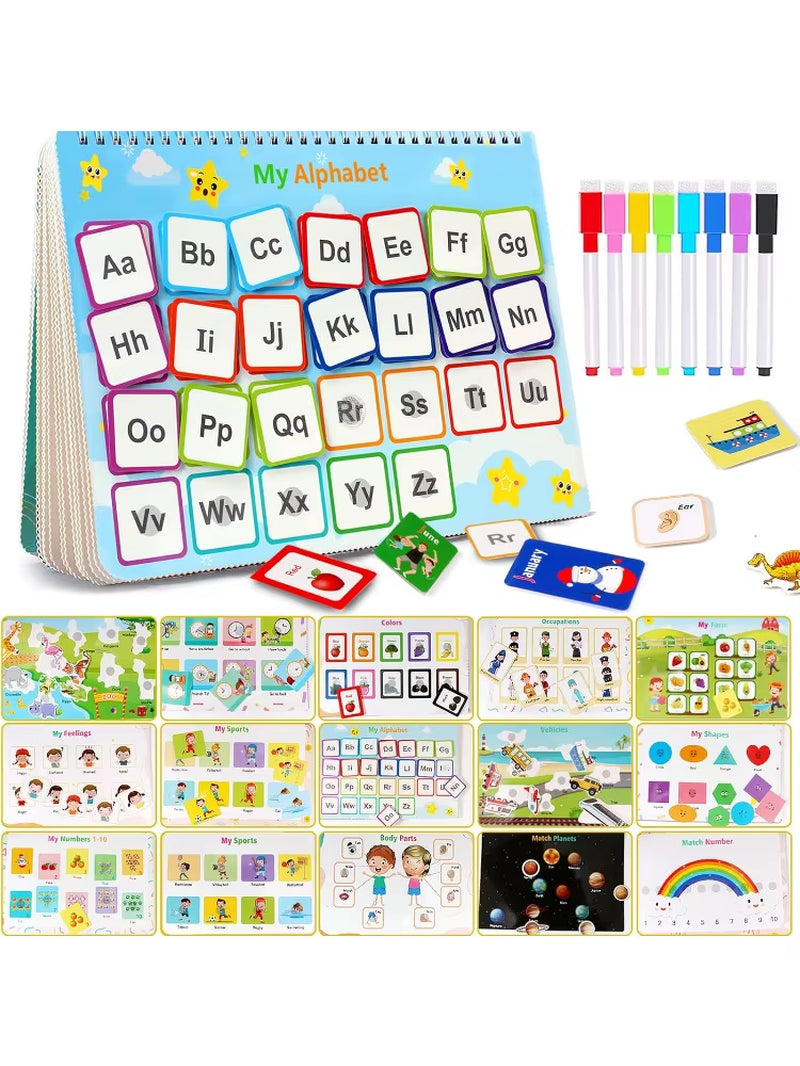 Montessori Learning Busy Book for Kids