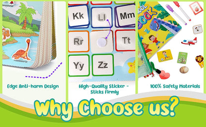 Montessori Learning Busy Book for Kids