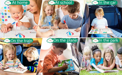 Montessori Learning Busy Book for Kids